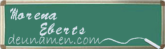 Morena Eberts Visitenkarte